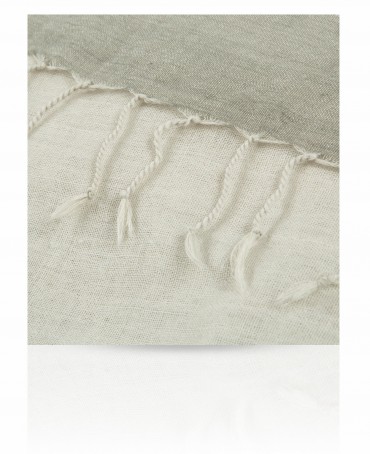 Палантин Женский ZW.EMB/GREY.BEIGE